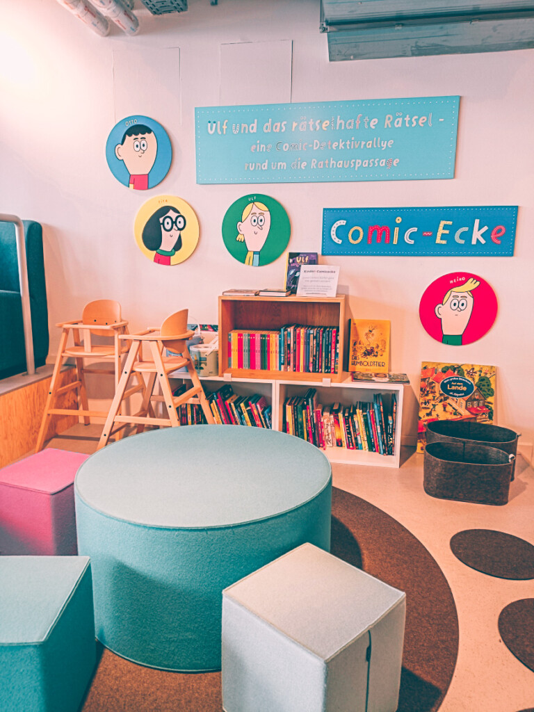 Wonderful play area at Rathauspassage