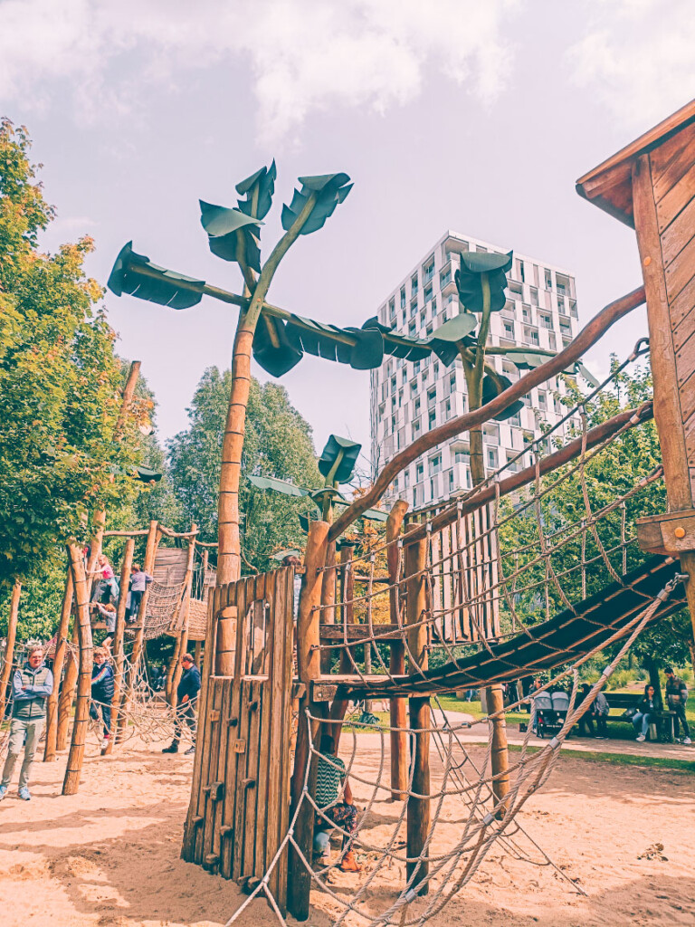 Beach inspired playground near Urbaneo