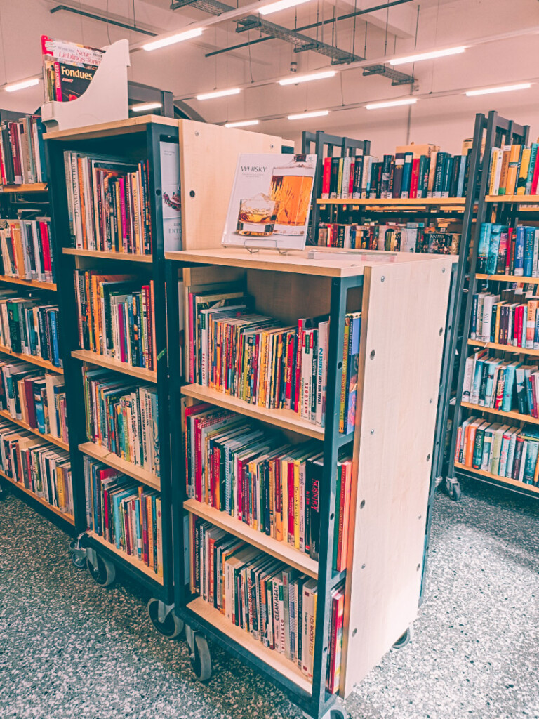 Zentralbibliothek is a great stop when traveling Hamburg with Kids