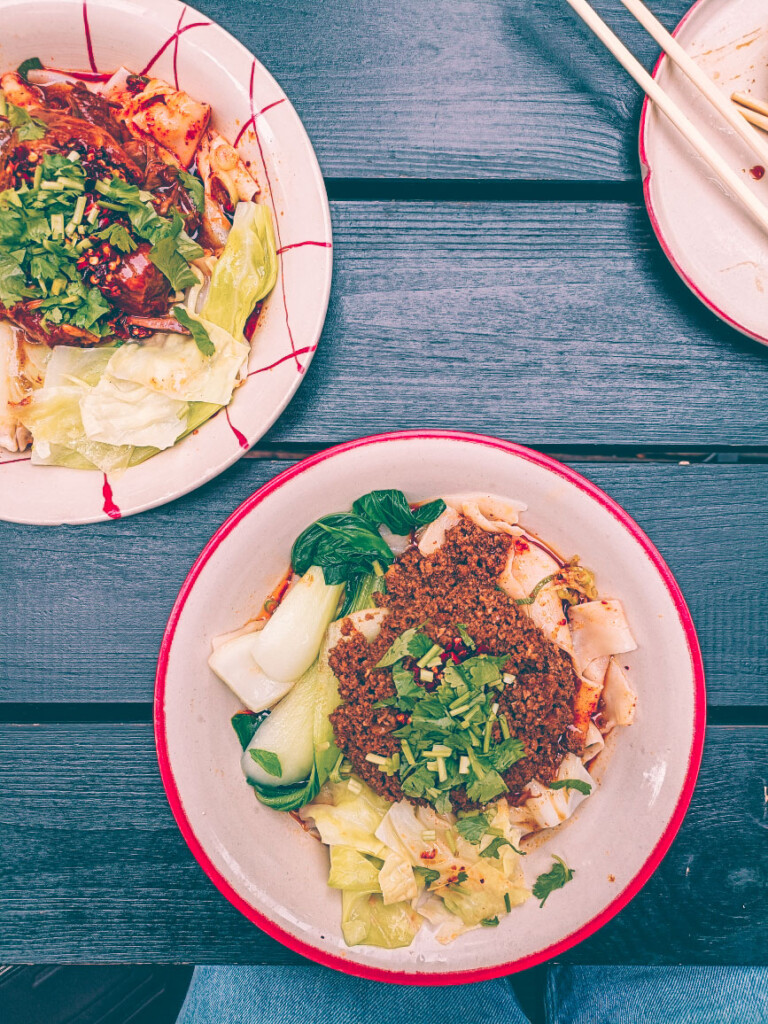 pulled noodles with beef and lamb at Cyn Cyn Hamburg