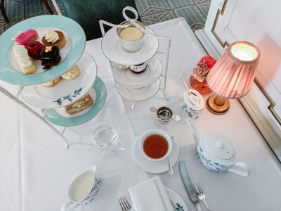 afternoon tea at Fortnum & Mason