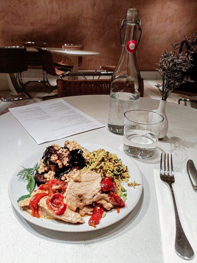 Dinner at Ottolenghi Marylebone is a must when spending one day in London.