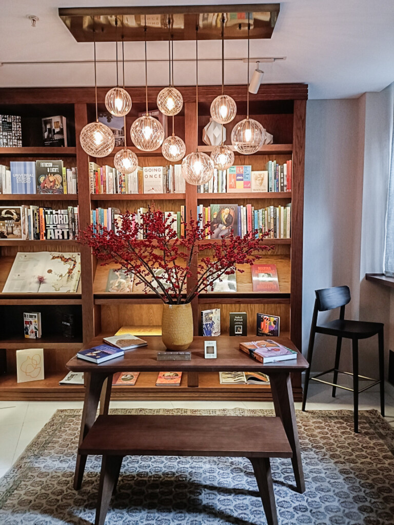 library at casa foscolo