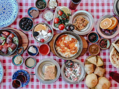 one of the best breakfast in istanbul at Sa Va Anatolian breakfast House