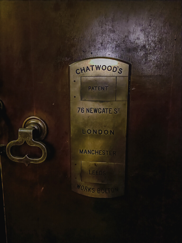 bank vault at Salt Galata