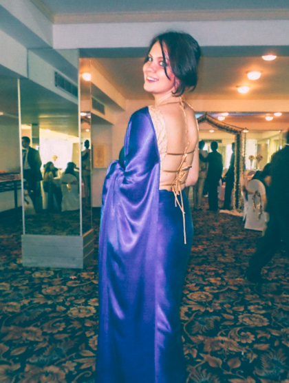 yulia in a saree circa 2013
