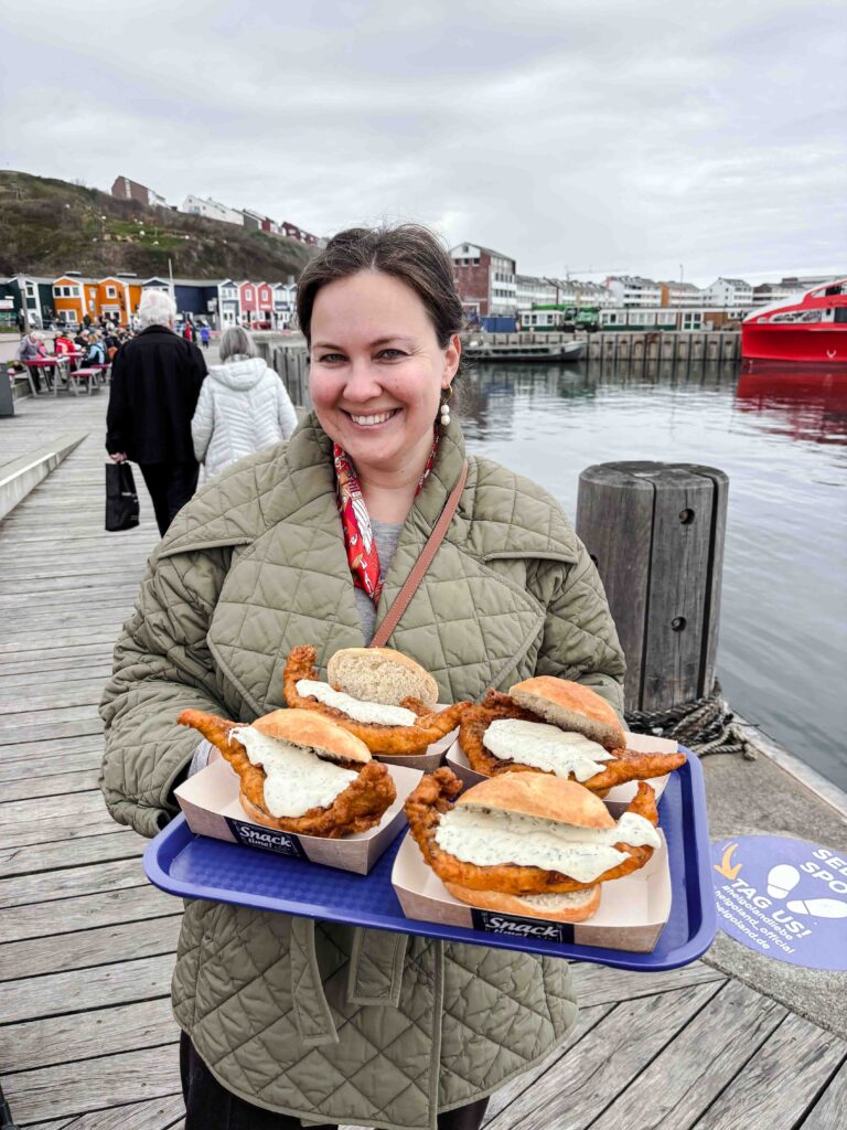 Yulia in Helgoland