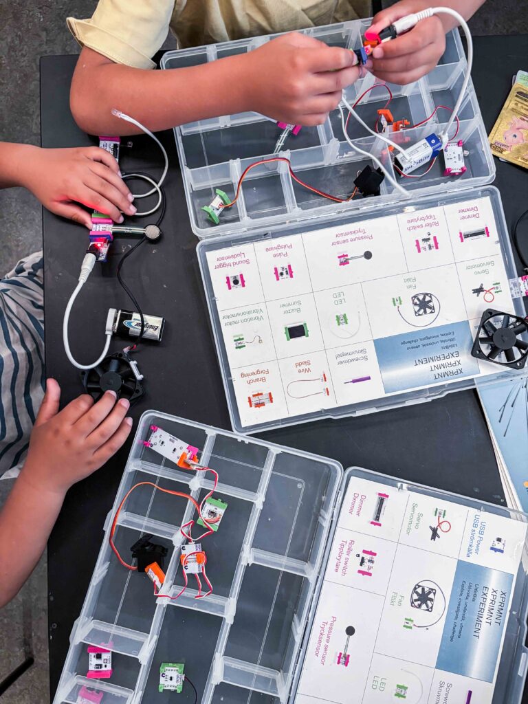 the kid's workshop at Nobel prize museum is an awesome thing to do in Stockholm with kids