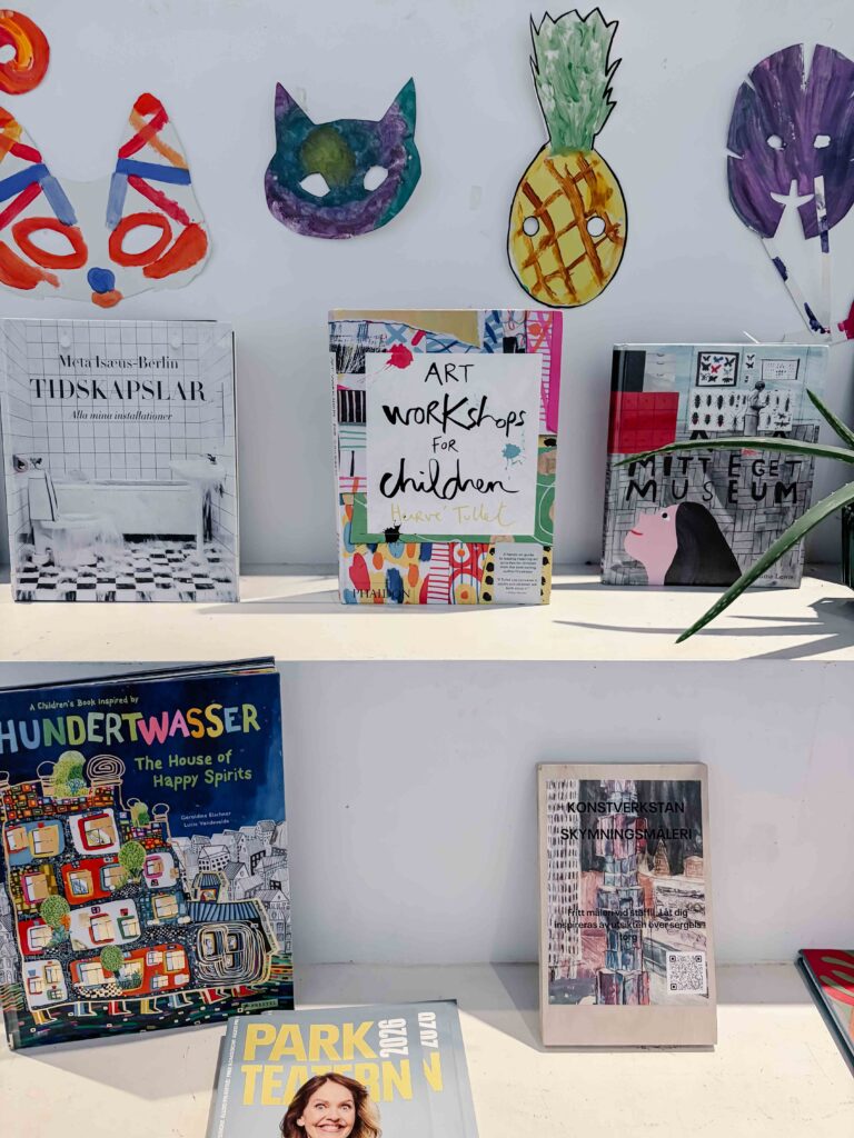 kid's library at Kulturhuset