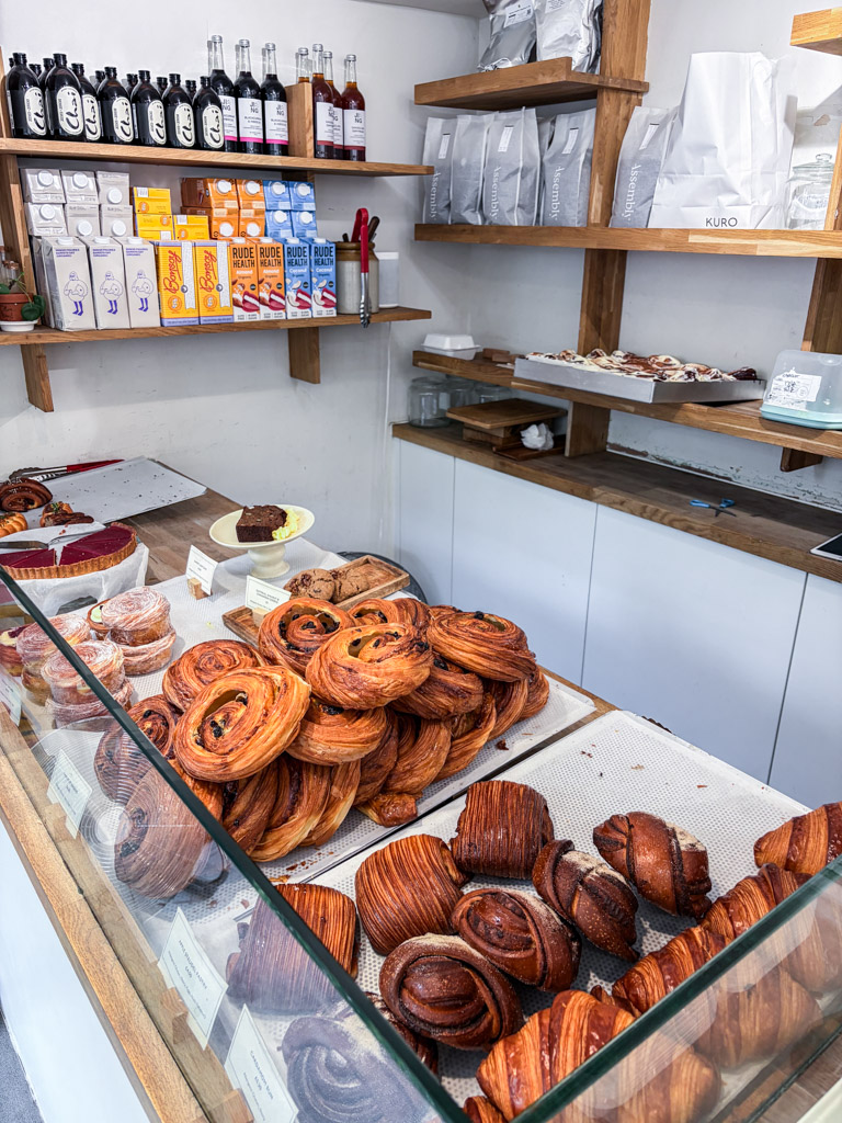Getting a pastry and a coffee is the best hack if you are looking for cheap eats in London