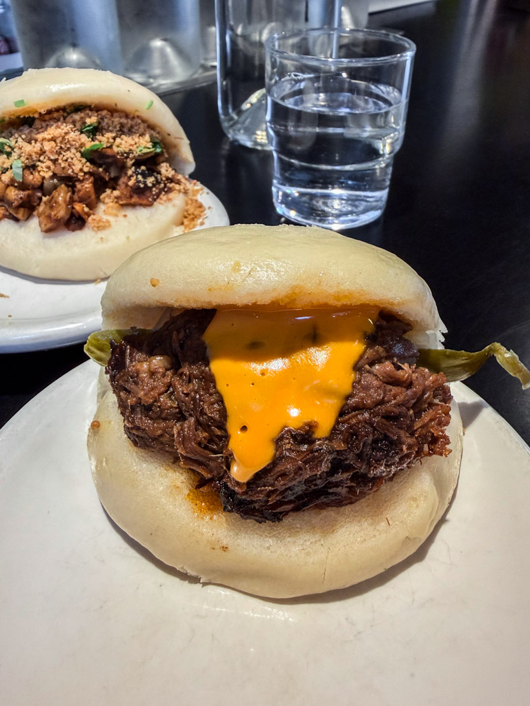 A close look at the amazing bao bun at bao in London