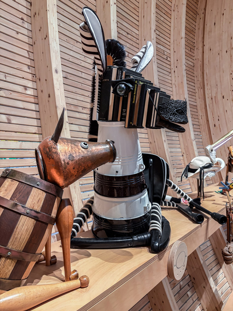 Cool figures on display at Anoha Berlin